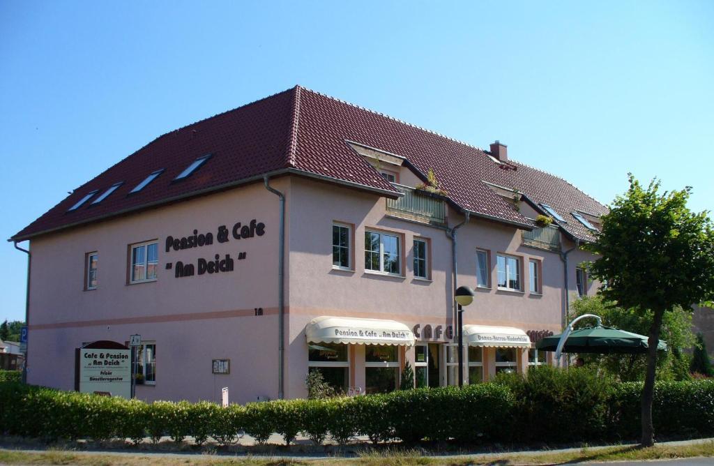 Pension Am Deich Kröslin Dış mekan fotoğraf